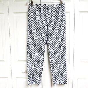Talbots Stretch Cotton Cropped Pants Size 6